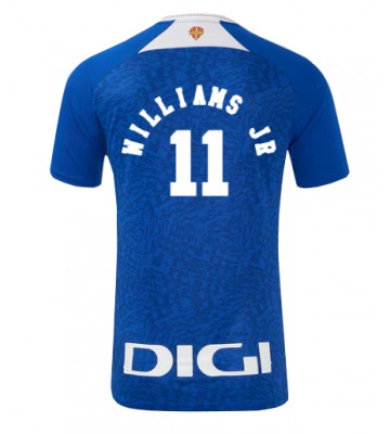 Athletic Bilbao Nico Williams #11 Bortatröja 2024-25 Kortärmad